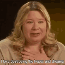 Julie I Love Destroying The Hopes And Dreams GIF - Julie I Love Destroying The Hopes And Dreams GIFs