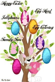 Bunny Easter Egg GIF - Bunny Easter Egg Happy Easter GIFs