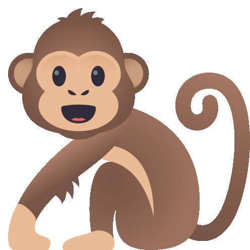 Monkey Nature Sticker - Monkey Nature Joypixels Stickers