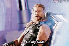 Thor Thor Ragnarok GIF - Thor Thor Ragnarok Oh My God GIFs