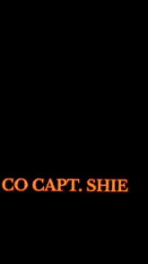 a picture of the sun with the words co capt shie