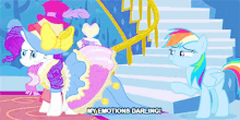 My Little Pony Rarity GIF - My Little Pony Rarity My Emotions Darling GIFs