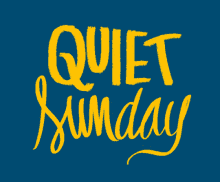 Quiet Sunday GIF