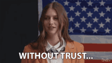 Without Trust We Have Nothing GIF - Without Trust We Have Nothing Foundation GIFs