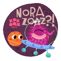 Nora Zoaz Were Are You Going Sticker - Nora Zoaz Nora Were Are You Going Stickers