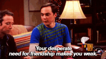 Strengthening Friendships GIF - Tv Comedy Big Bang Theory GIFs