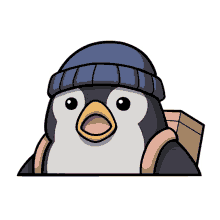 amazed penguin