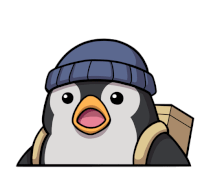 Surprised Penguin Valorant Sticker - Surprised Penguin Valorant Woah Stickers