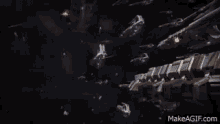 Macross Battle GIF - Macross Battle Space GIFs