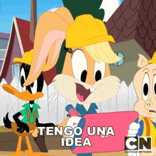 Tengo Una Idea Lola Bunny GIF - Tengo Una Idea Lola Bunny Bugs Y Sus Amigos A La Obra GIFs