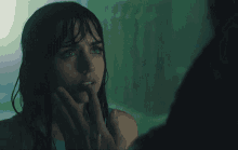 Tender Kiss GIF - Ana De Armas Blade Runner Romance GIFs