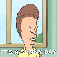 Its A Sunny Day Butt-head GIF - Its A Sunny Day Butt-head Mike Judge'S Beavis And Butt-head GIFs