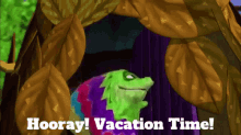 Viva Pinata Fergy Fudgehog GIF - Viva Pinata Fergy Fudgehog Hooray Vacation Time GIFs