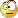 a pixel art of a yellow smiley face with a brown hat on .