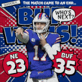 Buffalo Bills (35) Vs. New England Patriots (23) Post Game GIF - Nfl National Football League Football League GIFs