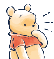 Pooh Winnie The Pooh Sticker - Pooh Winnie The Pooh Pooh Bear Stickers