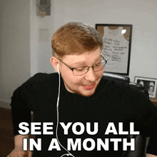 See You All In A Month Ollie Dixon GIF - See You All In A Month Ollie Dixon See You Soon GIFs
