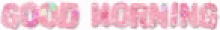a purple background with the words `` good morning '' written on it .