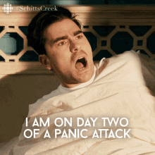 I Am On Day Two Of A Panic Attack David Rose GIF - I Am On Day Two Of A Panic Attack David Rose Dan Levy GIFs