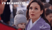 Id Be Happy To Wcthhearties Elizabeth Thornton Seasonseven Christmas GIF - Id Be Happy To Wcthhearties Elizabeth Thornton Seasonseven Christmas Offer Christmas Tree Hunting GIFs