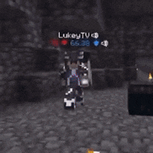 a screenshot of a video game with the name lukeytv on the top