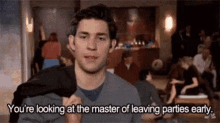 Party Leaving GIF - Party Leaving The Office GIFs