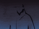 a cartoon drawing of a person with a purple cape