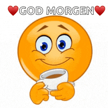 Coffee Coffee Emoji GIF