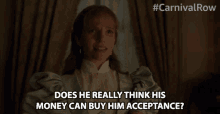 Does He Really Think His Money Can Buy Him Acceptance Imogen GIF