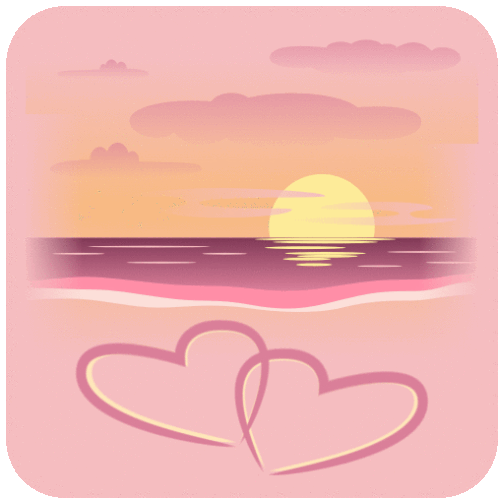 Sunset Summer Fun Sticker - Sunset Summer Fun Joypixels Stickers