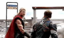 Thor Captain America GIF - Thor Captain America GIFs