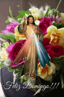 Feliz Domingo Jesus GIF - Feliz Domingo Jesus Flower GIFs