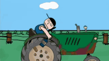 Kevin Spencer Tractor GIF - Kevin Spencer Tractor Beer GIFs