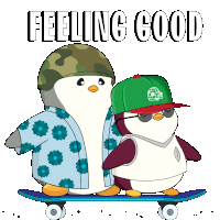 Skate Penguin Sticker - Skate Penguin Skateboard Stickers