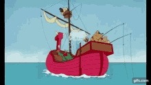 Pirate Asterix GIF - Pirate Asterix Boat GIFs