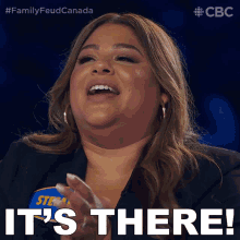 Its There Family Feud Canada GIF - Its There Family Feud Canada Its On It GIFs