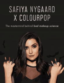 Make Up Safiya Nygaard X Colourpop GIF - Make Up Safiya Nygaard X Colourpop Beautiful GIFs