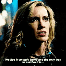 black siren we live in an ugly world and the only way to survive it is green arrow lance the cw