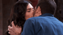 Gabi Hernandez Dimera Jake Lambert GIF - Gabi Hernandez Dimera Jake Lambert Kiss GIFs