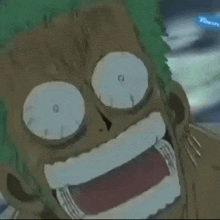 Zoro Screaming Luffy Zoro Yelling GIF