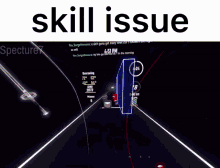 Beat Saber Skill Issue GIF - Beat Saber Skill Issue Meme GIFs