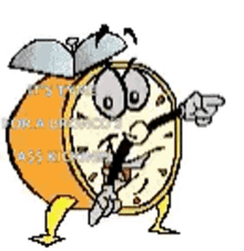 Clock Time For A Broncos Ass Kicking GIF - Clock Time For A Broncos Ass Kicking Alarm Clock GIFs