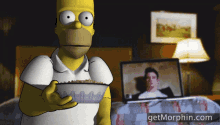 Homer Simpson Simpson GIF - Homer Simpson Simpson Glee GIFs