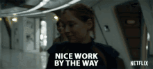 Nice Work By The Way Parker Posey GIF - Nice Work By The Way Parker Posey Dr Smith GIFs