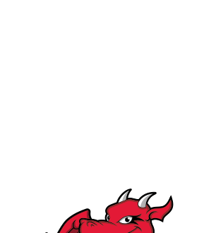 Blaze Cortland Red Dragons Sticker - Blaze Cortland Red Dragons Suny Cortland Stickers