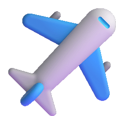Airplane Sticker