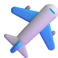 Airplane Sticker