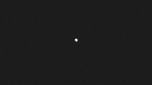 a white circle with a black circle in the middle and the word deniz in white