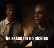 He Asked For No Pickles Better Call Saul GIF - He Asked For No Pickles Better Call Saul Kim Wexler GIFs
