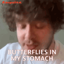 butterflies in my stomach jack harlow esquire nervous anxious